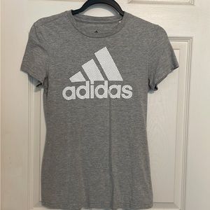 Grey adidas xs women’s t-shirt